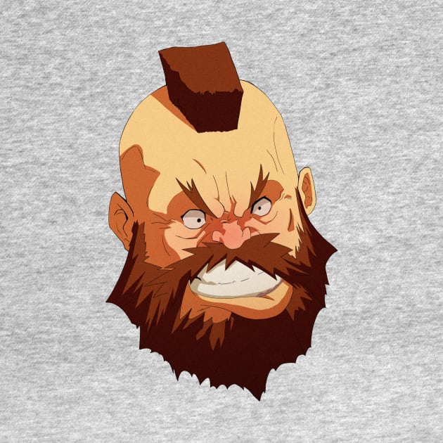 capcom street fighter zangief by ahmedelsiddig